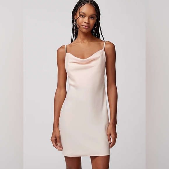 Urban Outfitters | Mallory Slip Dress Peach - Picture 1 of 7